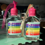 With PRIDE limited edition hanging 50ml Mini Gin Bottle gift