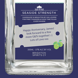 Personalised 350ml Bottle - Brighton Gin