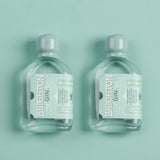 Two 50ml miniature bottles of Brighton Gin Pavilion Strength