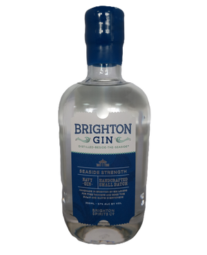 Brighton Gin - 350ml Seaside Strength Navy Gin (57% ABV)