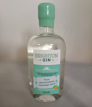 Personalised 350ml Bottle - Brighton Gin