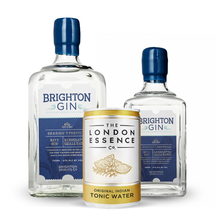 Brighton Gin & London Essence's Tonic Mixer Set