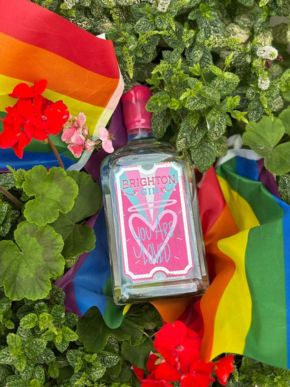 Brighton Gin Pride 2025 Limited Edition Bottle 700ml 40%ABV
