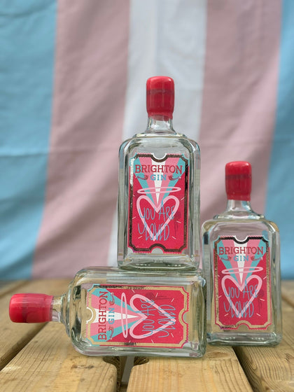 Brighton Gin Pride 2025 Limited Edition Bottle 700ml 40%ABV