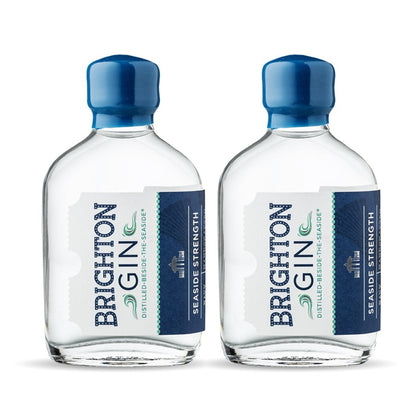 Brighton Gin - 2 x 50ml Minis (Seaside or Pavilion Strength)