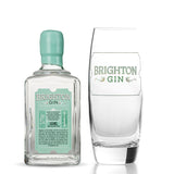 350ml Brighton Gin Pavilion Strength & branded highball glass