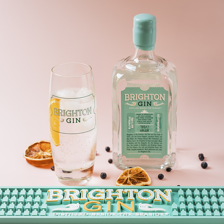 Brighton Gin - 700ml Pavilion Strength (40% ABV)