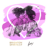 Brighton Gin Pride 2021 Regency label 4 by artist Fox Fisher