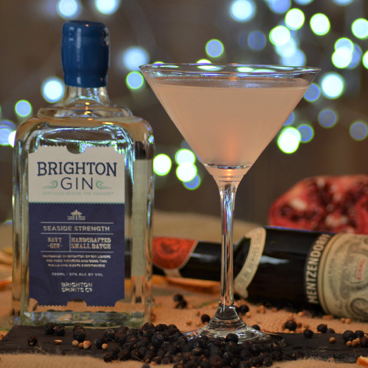 Brighton Gin navy gin cocktail