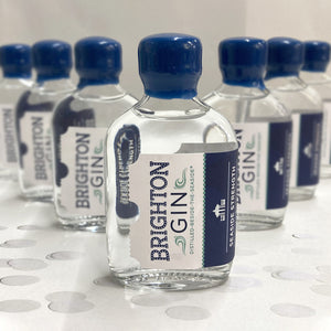 Gin Minis - Personalised Wedding Favours 50ml (x20