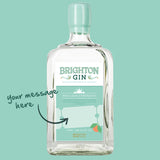 Personalised 700ml Bottle - Brighton Gin