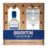Brighton Gin Gift Set - 350ml Bottle & Copa Gin Glass