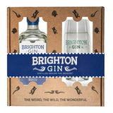 Brighton Gin Gift Set - 700ml Bottle Pavilion & Highball Gin Glass