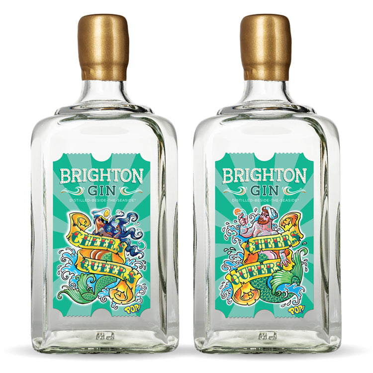 Pride 2022 700ml Bottles of Brighton Gin
