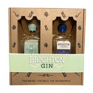 Brighton Gin 350ml Twin Bottle Gift Set